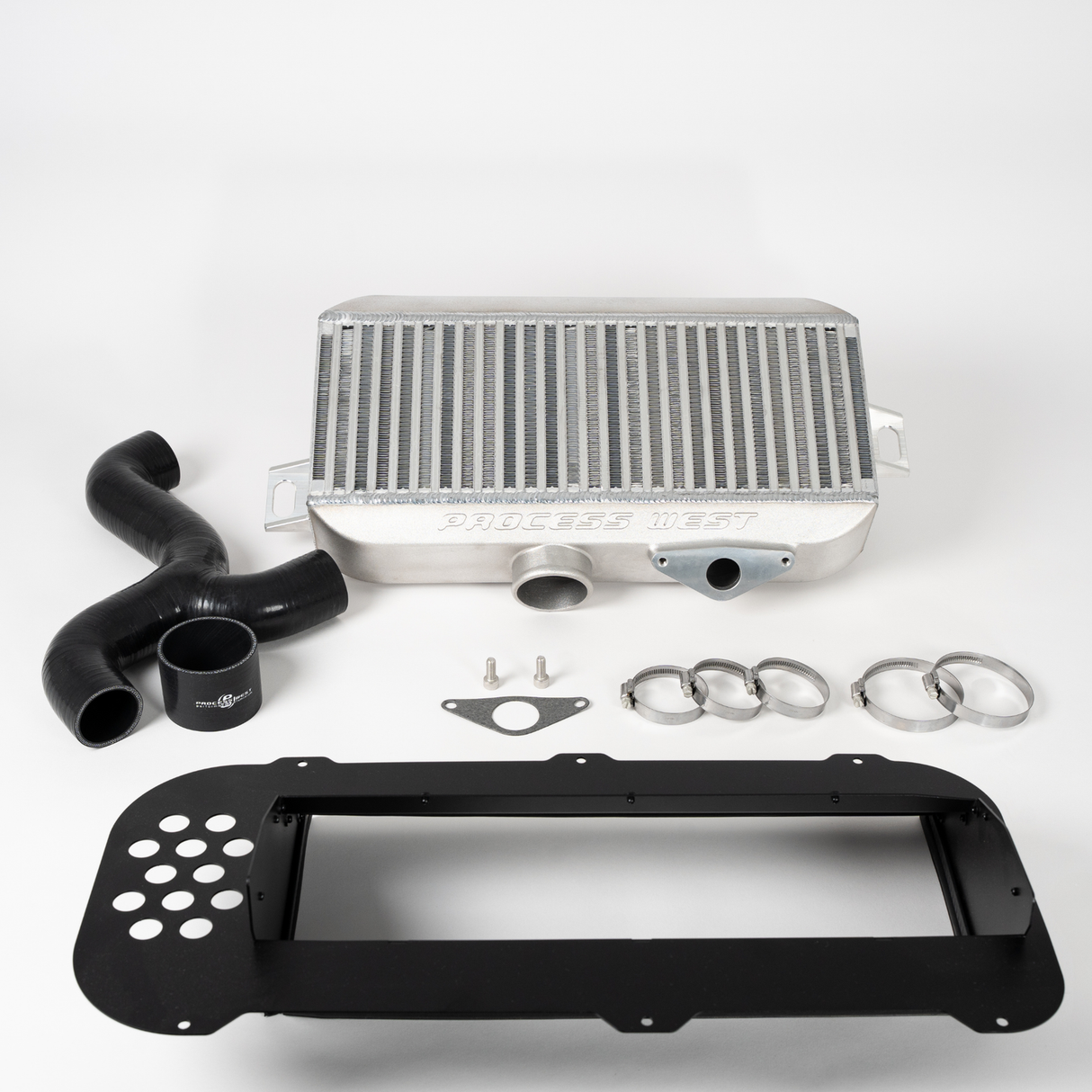 Process West Top Mount Intercooler Kit Black