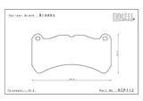Endless MX72 Brake Pad Set