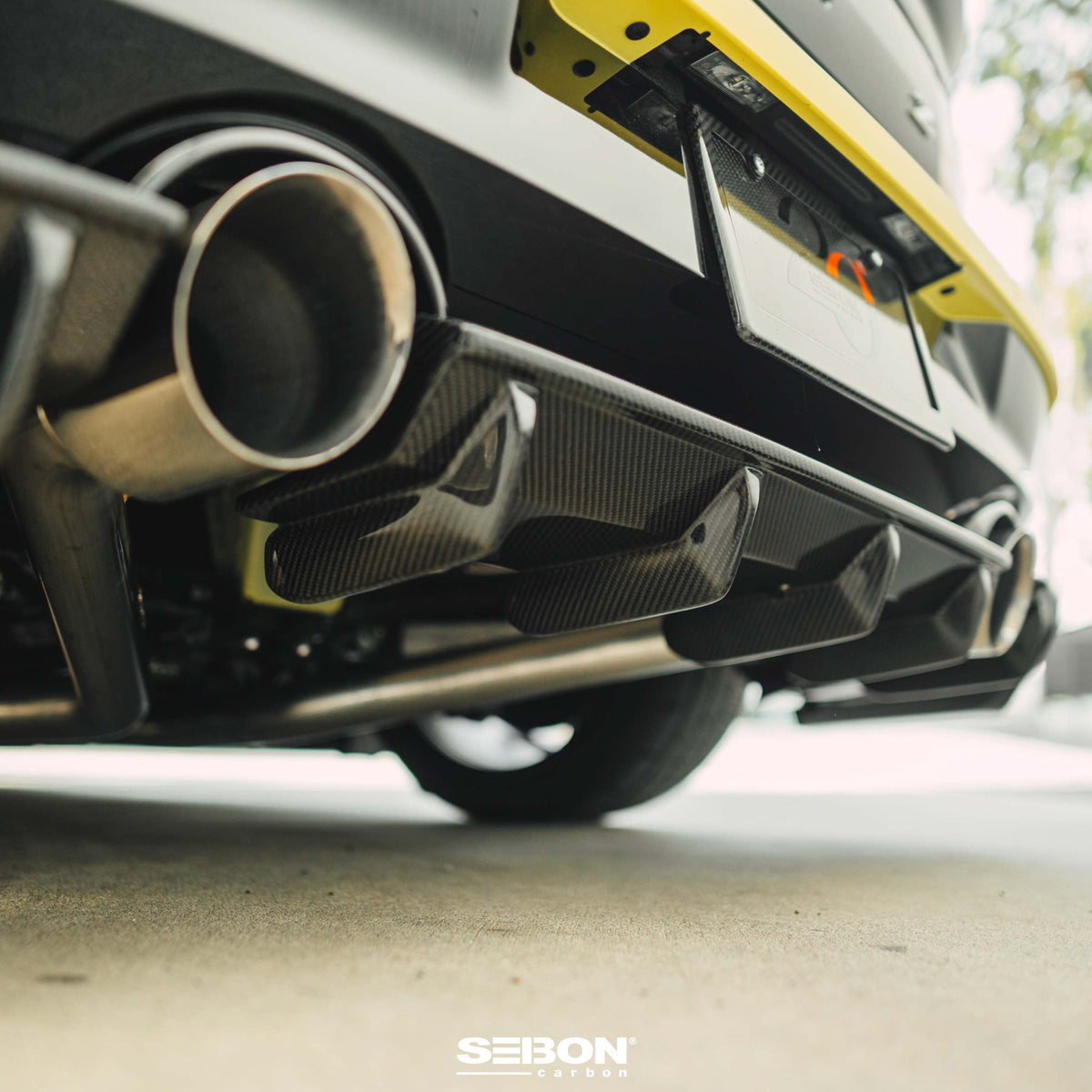 Seibon MB-Style Carbon Fibre Rear Diffuser
