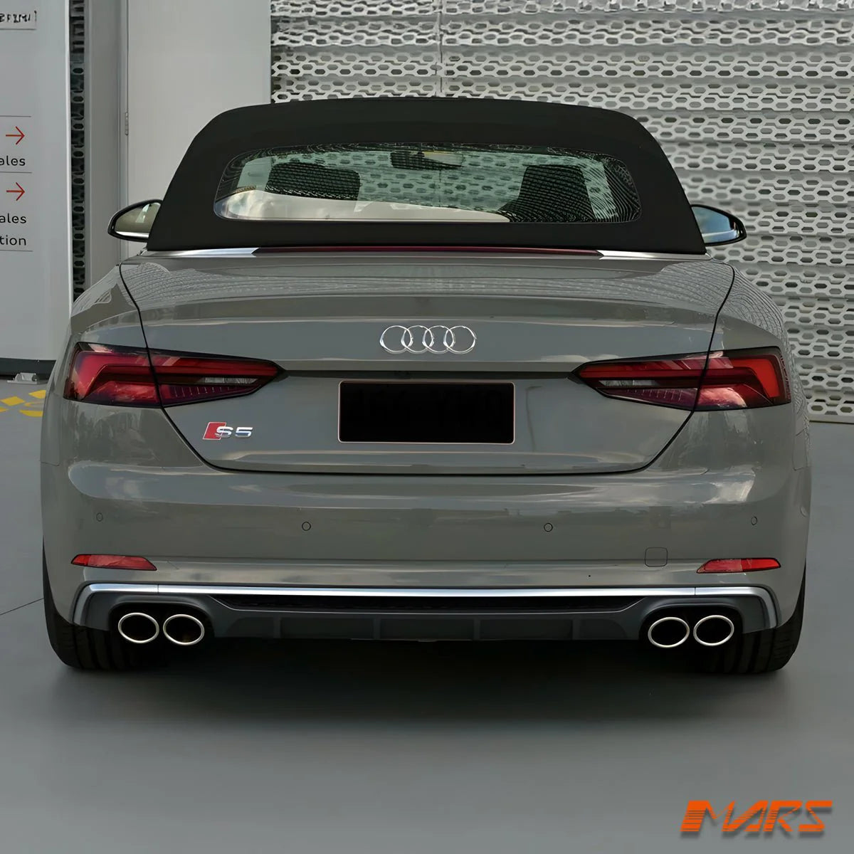 Mars Performance Rear Bumper Diffuser Twin Exhaust Outlet