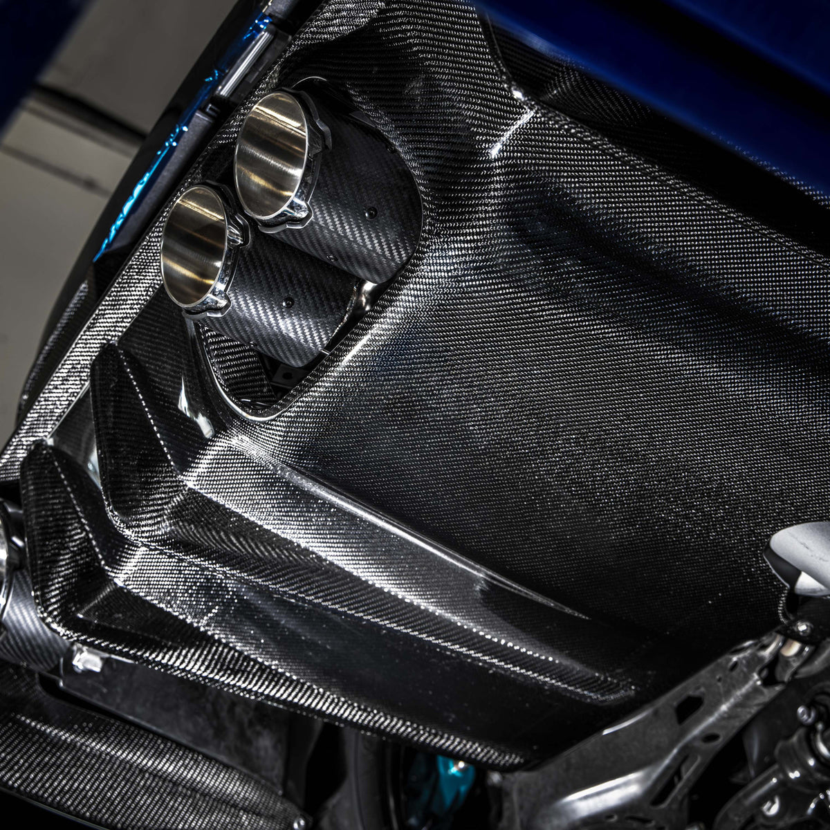 Seibon MBII-Style Carbon Fibre Rear Lip