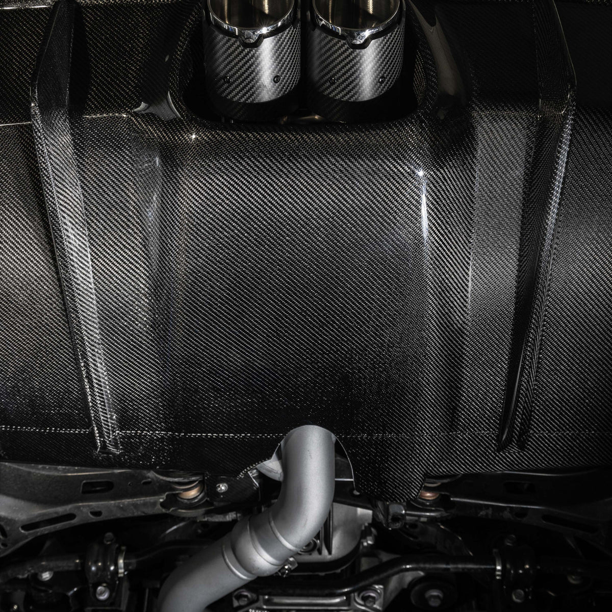 Seibon MBII-Style Carbon Fibre Rear Lip