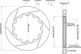 Paragon Performance Rotor Rings PAIR 296x11mm
