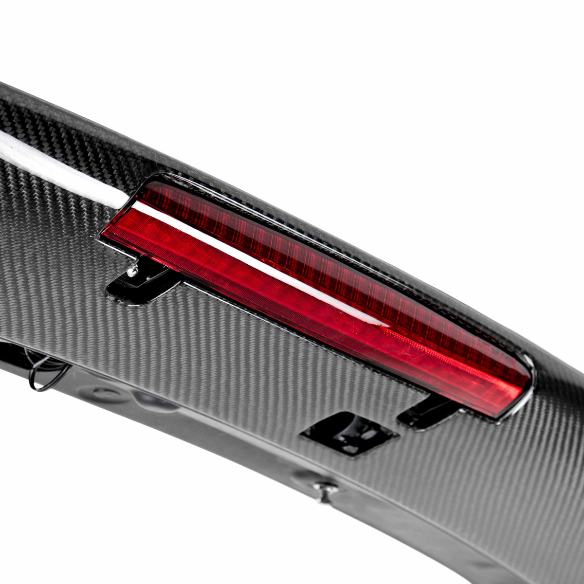Seibon STI-Style Carbon Fibre Rear Spoiler With Led Brake Light