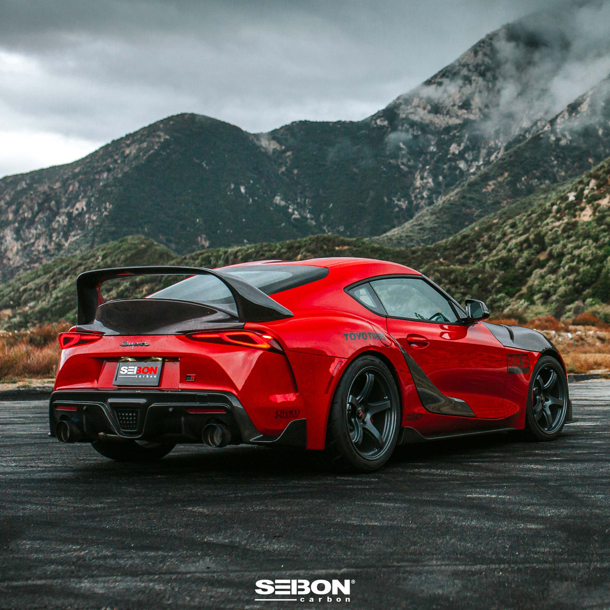 Seibon MB-Style Carbon Fibre Rear Spoiler
