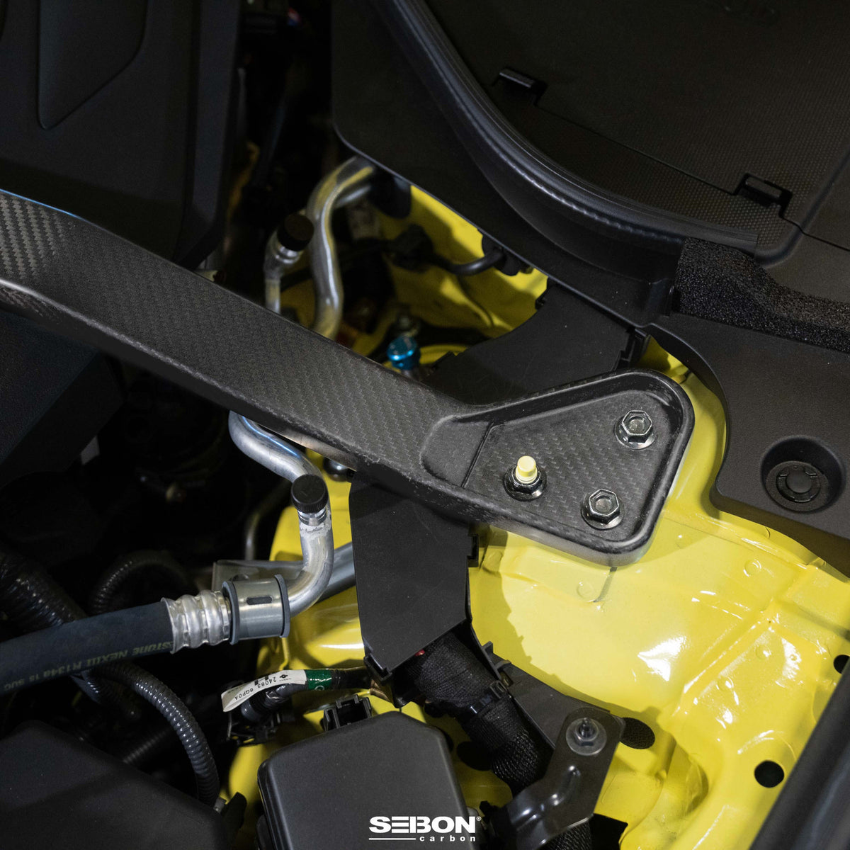 Seibon Carbon Fibre Front Strut Brace