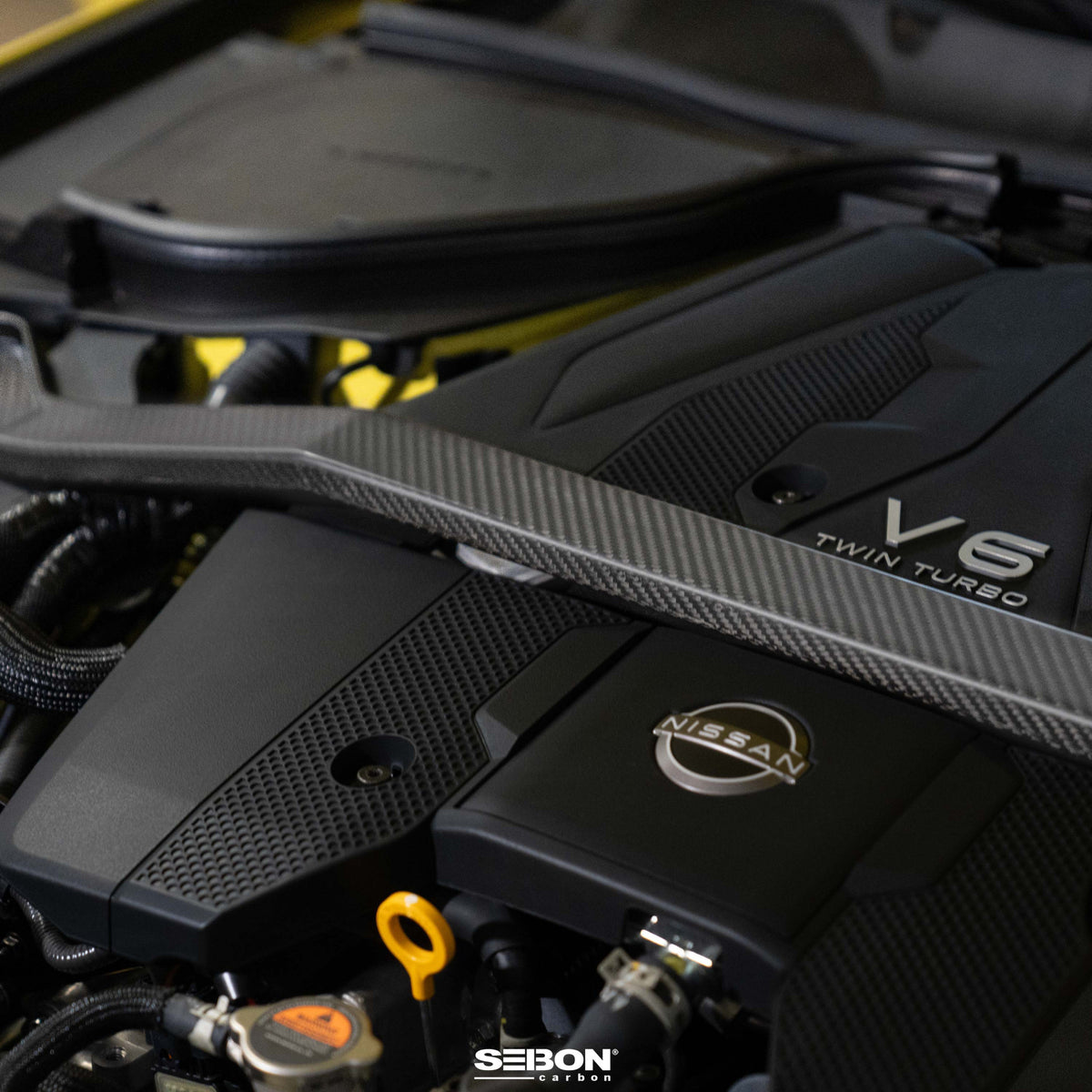 Seibon Carbon Fibre Front Strut Brace