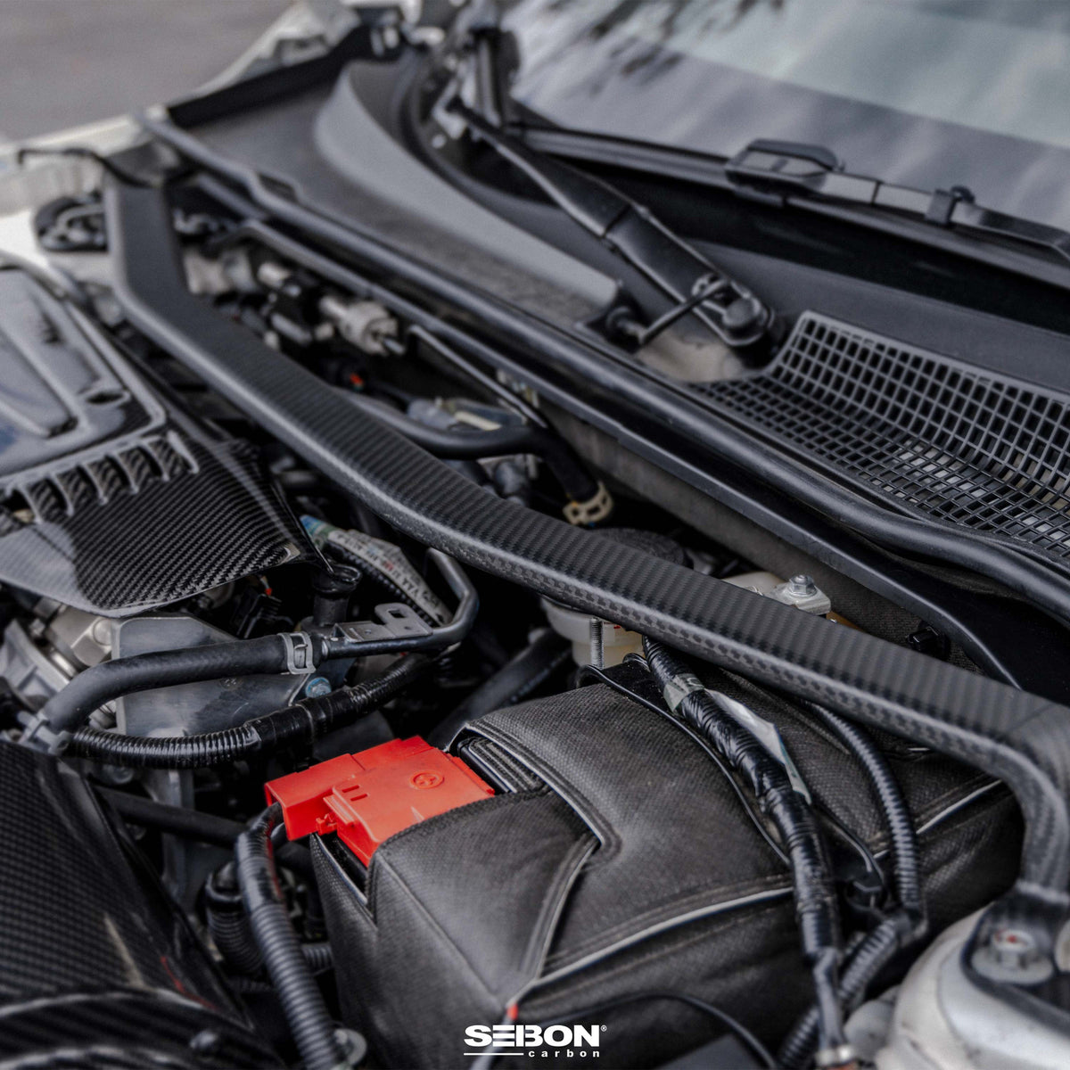 Seibon Carbon Fibre Front Strut Brace