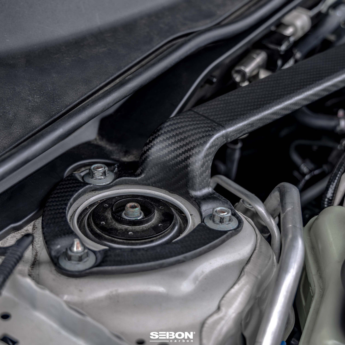 Seibon Carbon Fibre Front Strut Brace