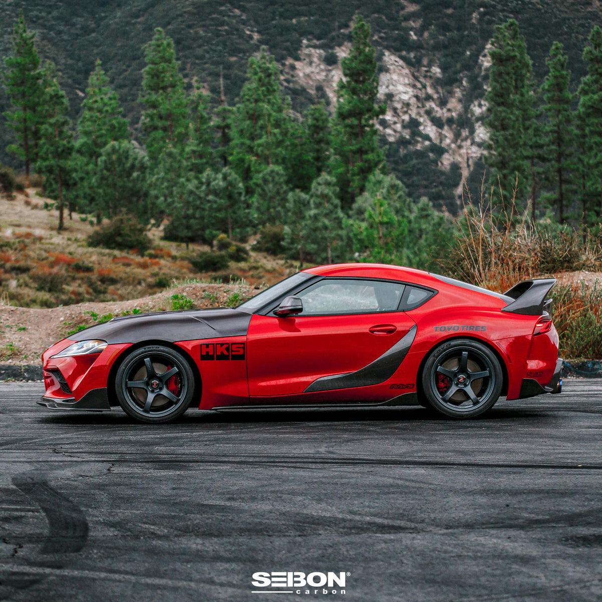 Seibon OE-Style Carbon Fibre Side Skirts