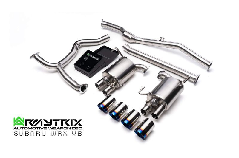 Armytrix Stainless Steel Valvetronic Cat Back Exhaust System