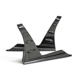 Seibon MB-Style Carbon Fibre Front Side Skirt Extensions