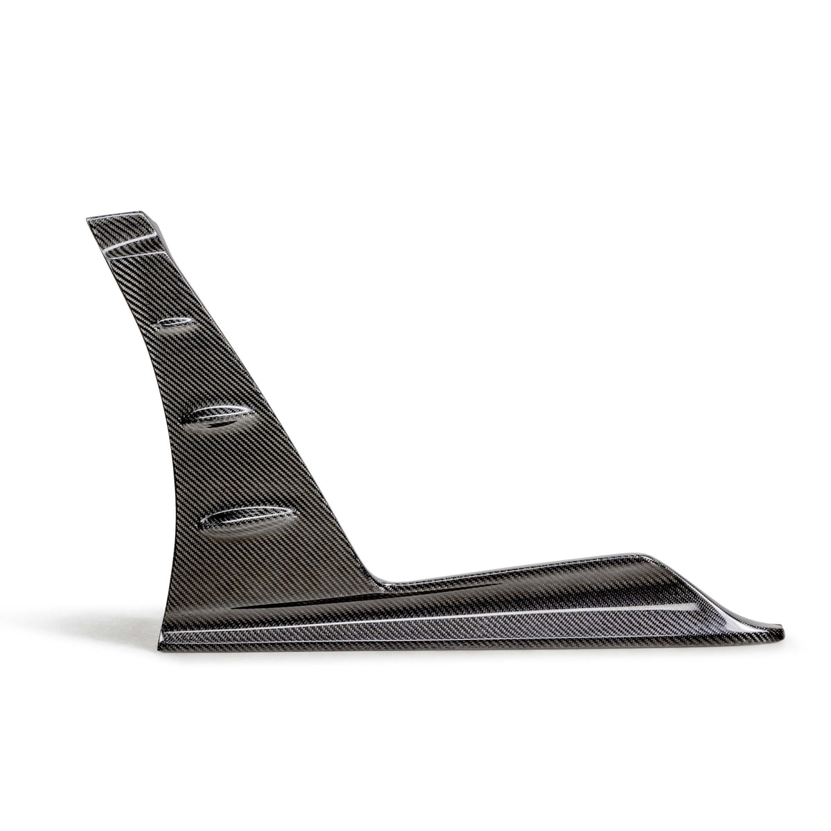 Seibon MB-Style Carbon Fibre Front Side Skirt Extensions