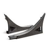 Seibon MB-Style Carbon Fibre Rear Side Skirt Extensions