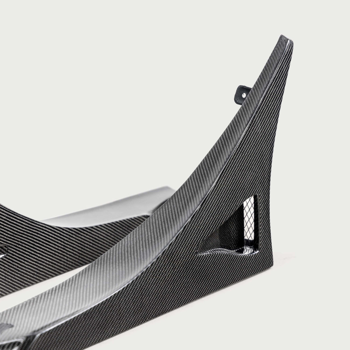Seibon MB-Style Carbon Fibre Rear Side Skirt Extensions