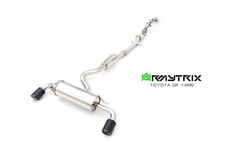 Armytrix Stainless Steel Valvetronic Turbo Back Exhaust System - Ceramic Coated Downpipe
