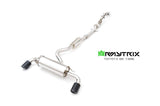 Armytrix Stainless Steel Valvetronic Turbo Back Exhaust System - Ceramic Coated Downpipe