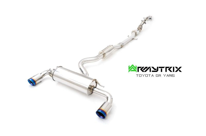 Armytrix Stainless Steel Valvetronic Turbo Back Exhaust System - Ceramic Coated Downpipe