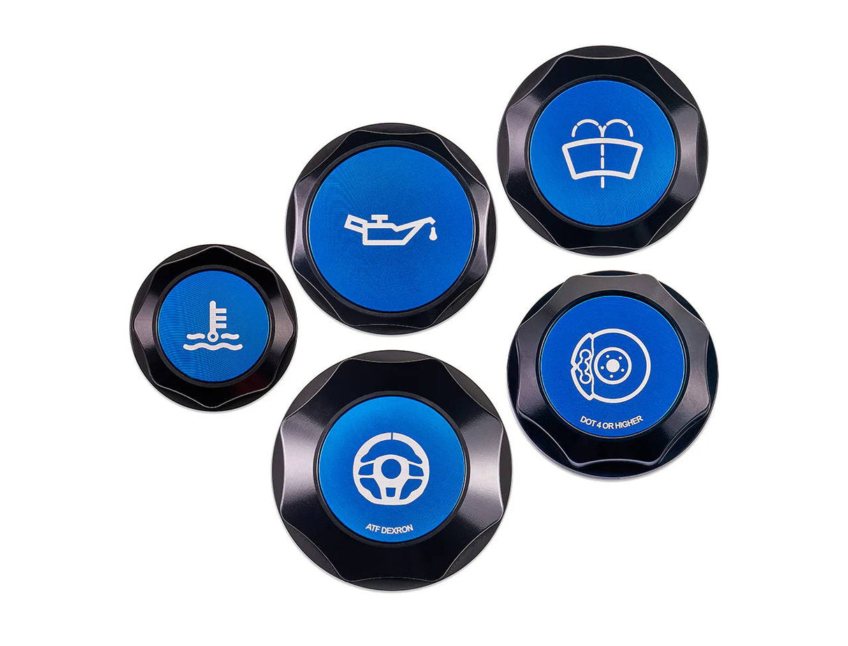 IAG Revolve Engine Bay Dress-Up Cap Kit Subaru STI 15-21 IAG-ACC-5404