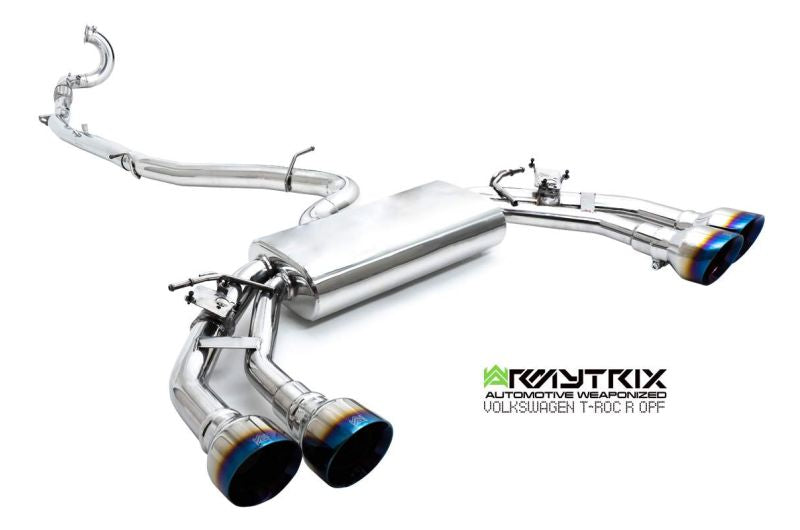 Armytrix Stainless Steel Valvetronic Cat Back Exhaust System