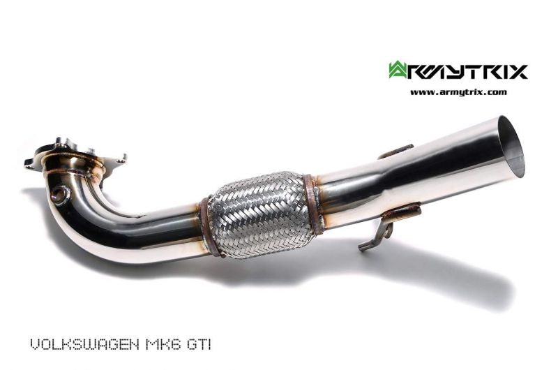Armytrix Stainless Steel Valvetronic De-Catted Turbo Back Exhaust System