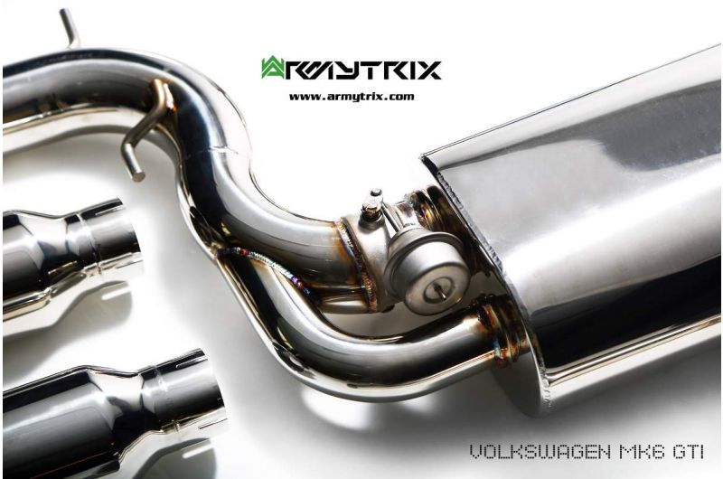 Armytrix Stainless Steel Valvetronic De-Catted Turbo Back Exhaust System