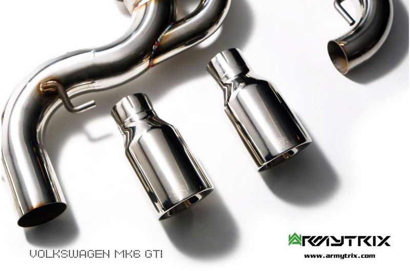 Armytrix Stainless Steel Valvetronic De-Catted Turbo Back Exhaust System