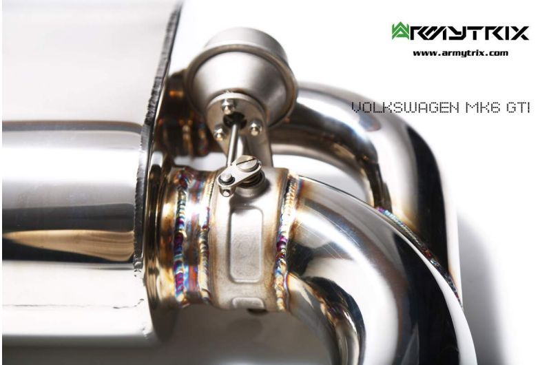 Armytrix Stainless Steel Valvetronic De-Catted Turbo Back Exhaust System