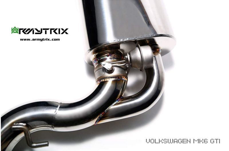 Armytrix Stainless Steel Valvetronic De-Catted Turbo Back Exhaust System
