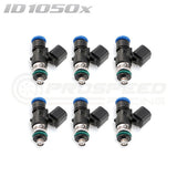 Injector Dynamics ID1050-XDS 34mm Injectors Set of 6 w/14mm Top & 14mm Lower O-Ring