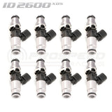 Injector Dynamics ID2600-XDS Direct Fit Injectors Set of 8