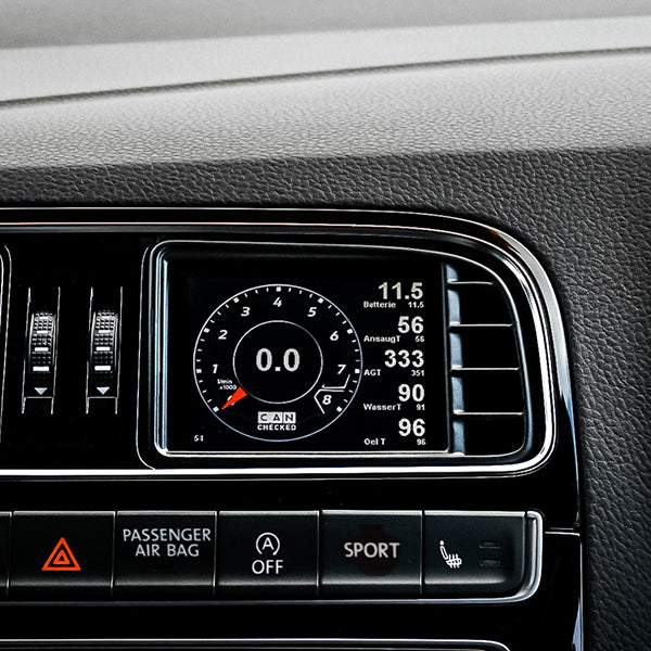 Canchecked Mfd32 Gen2 Programmable Touch Screen Canbus Display Vw Polo Inc Gti 6R 6C Mk5 Cc32083