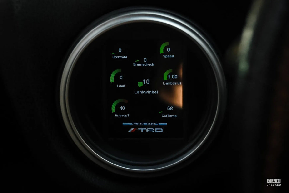 CANchecked MFD28 Gen2 Programmable Touch Screen CanBus Display