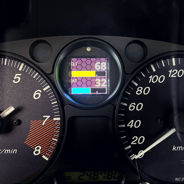 Canchecked Mfd15 Gen2 Oled Programmable Canbus Gauge Display Mazda Mx 5 ...