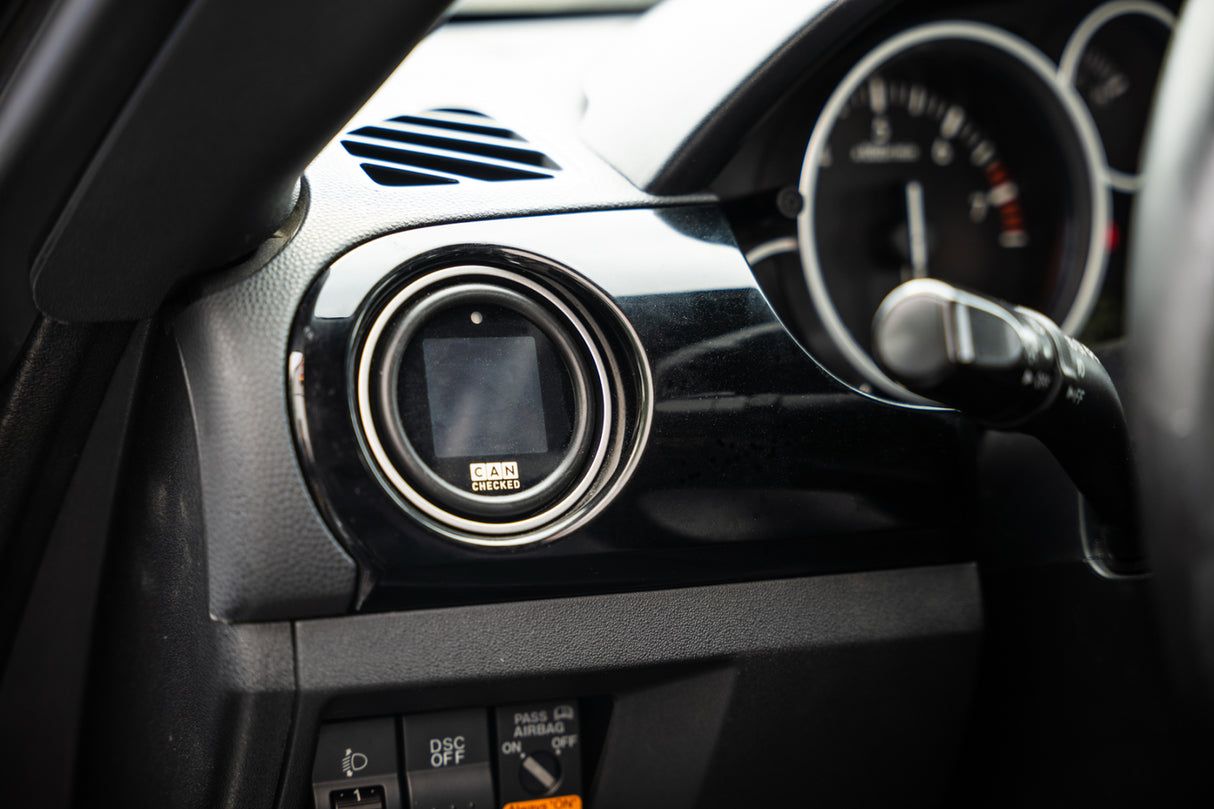 CANchecked MFD15 Gen2 OLED Programmable CanBus Gauge Display Kit - Mazda MX-5 NC