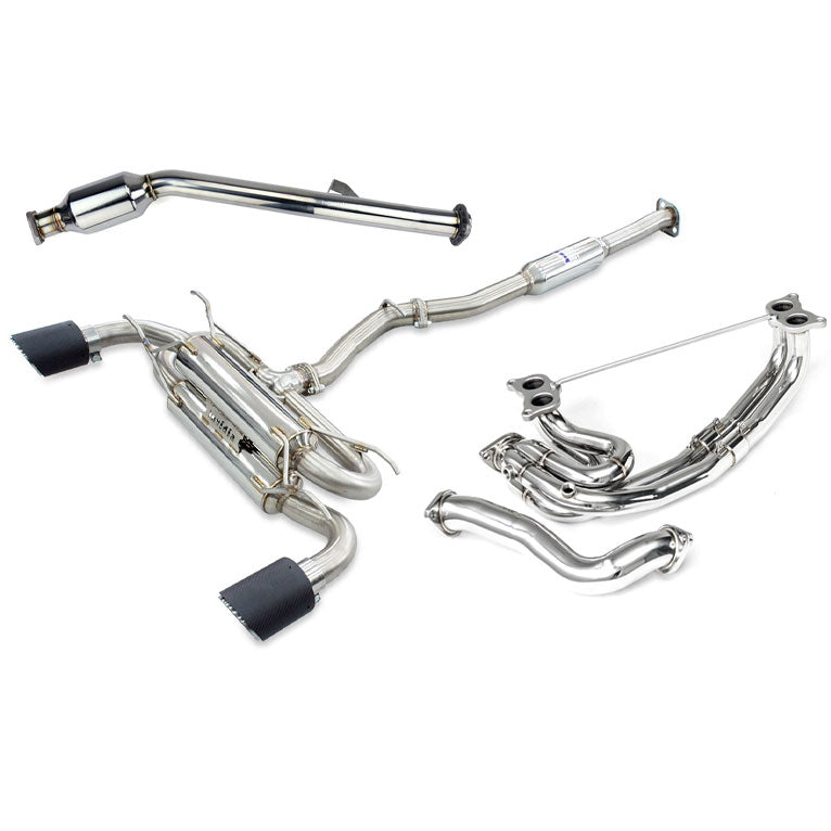 Invidia R400 70mm Engine Back Exhaust w/Invidia Equal Headers