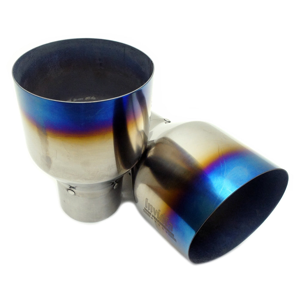 Invidia R400 Valved Turbo Back Exhaust w/Round Tips