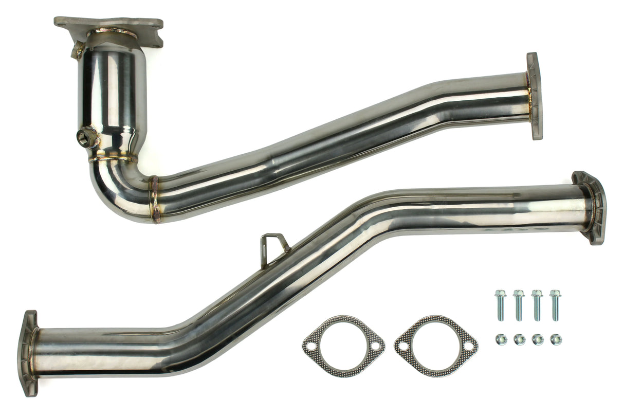 Invidia Front Pipe/J Pipe w/High Flow Cat