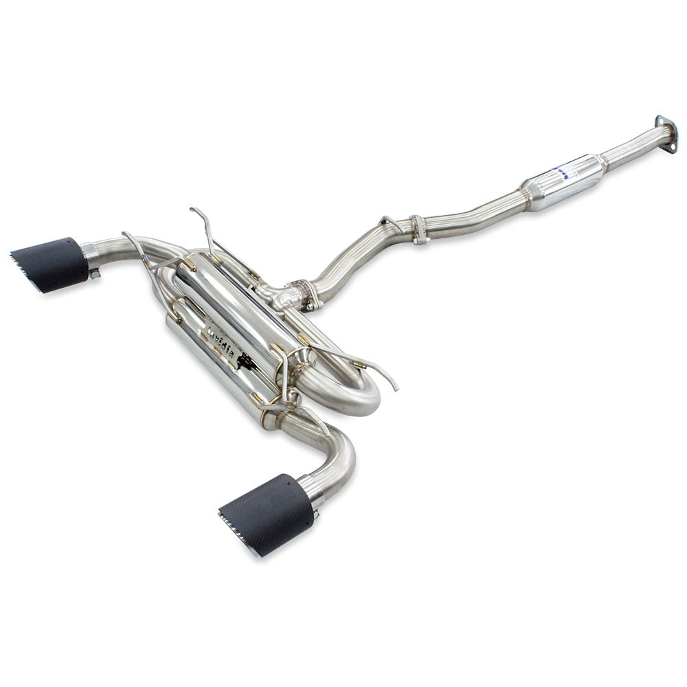 Invidia R400 70mm Engine Back Exhaust w/Invidia Equal Headers