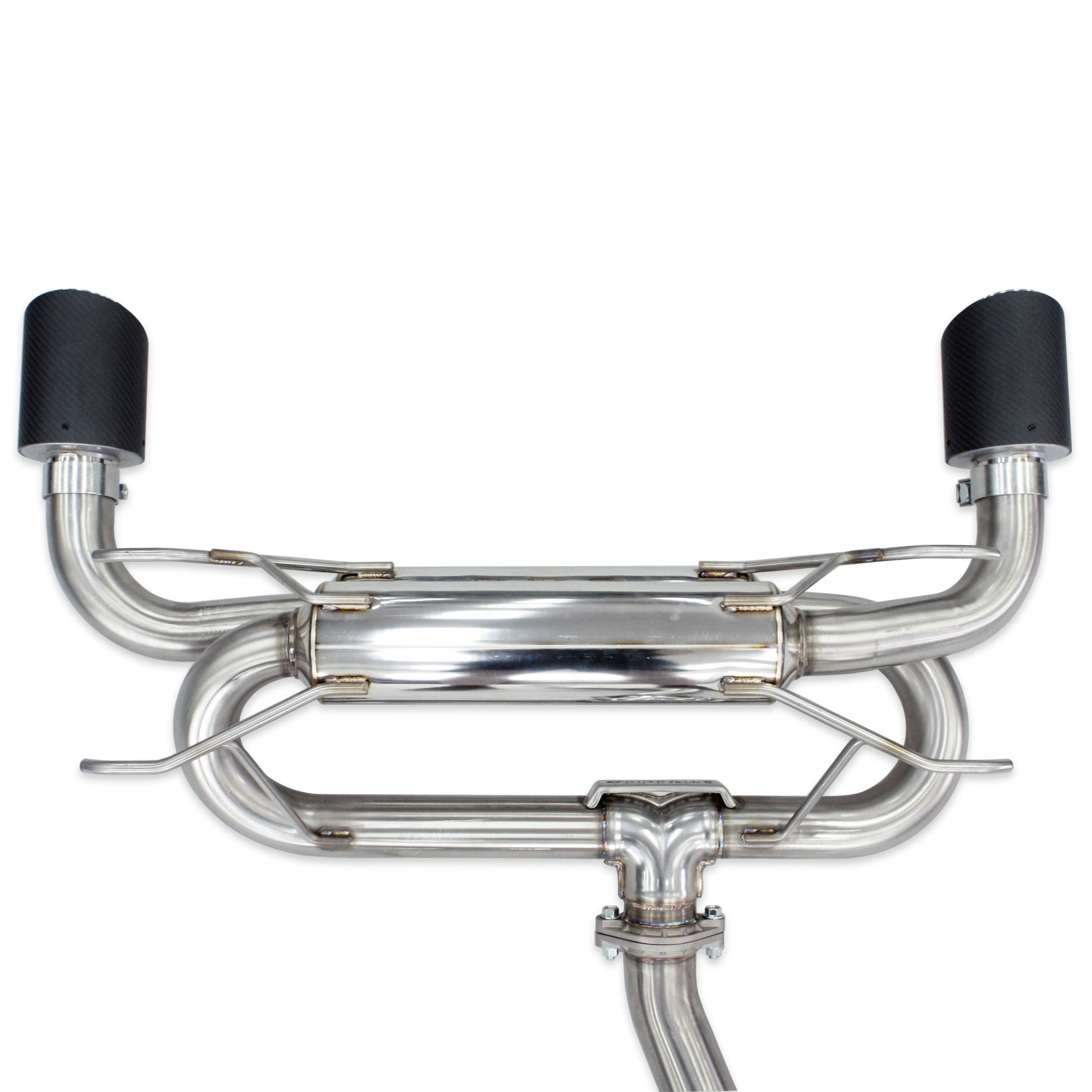 KKKKKKK　r40 GI BRZI Invidia Gemini R400 Dual Stainless Steel Tip Catback Exhaust for