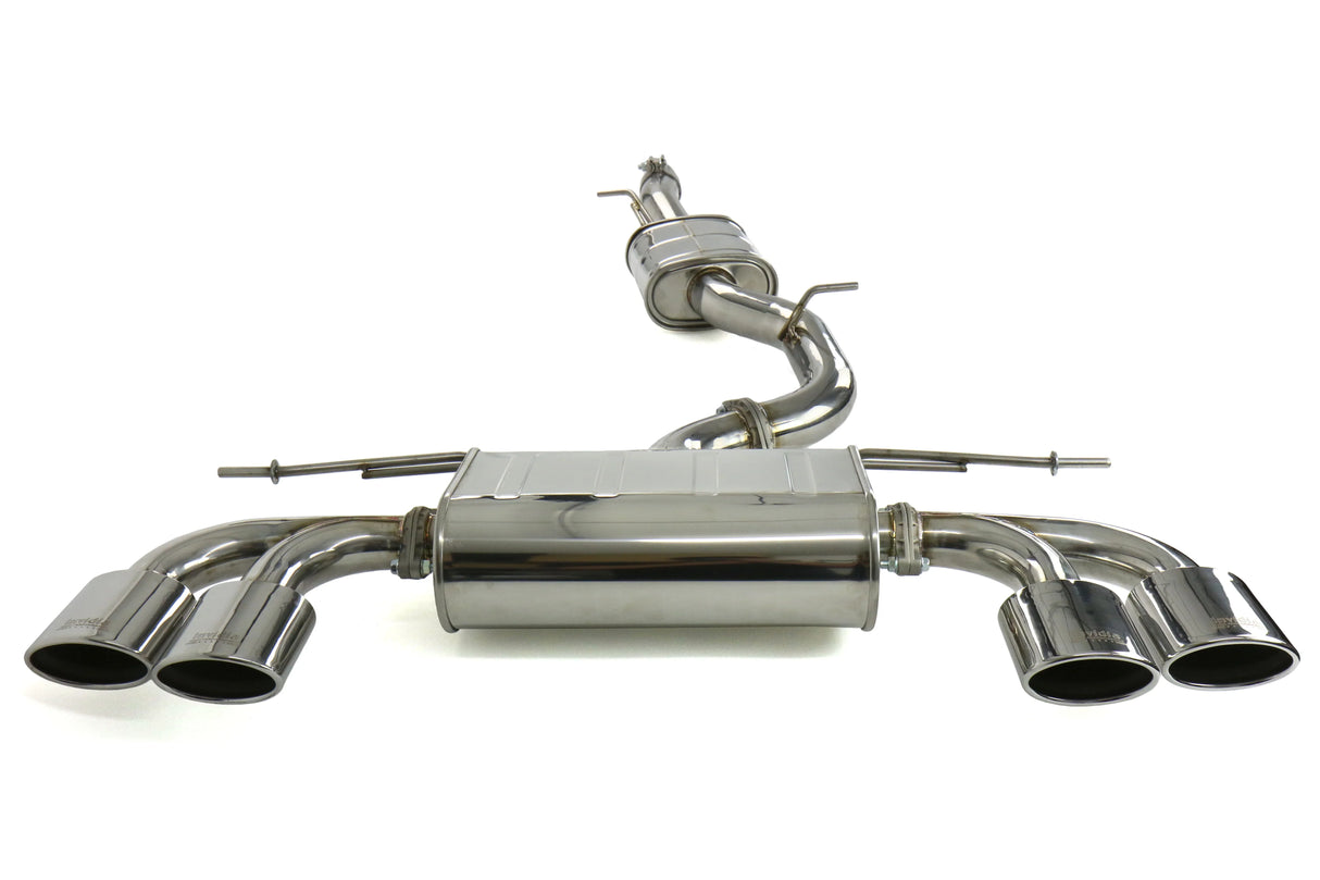Invidia Q300 Non-Valved Catback Exhaust w/Oval Tips