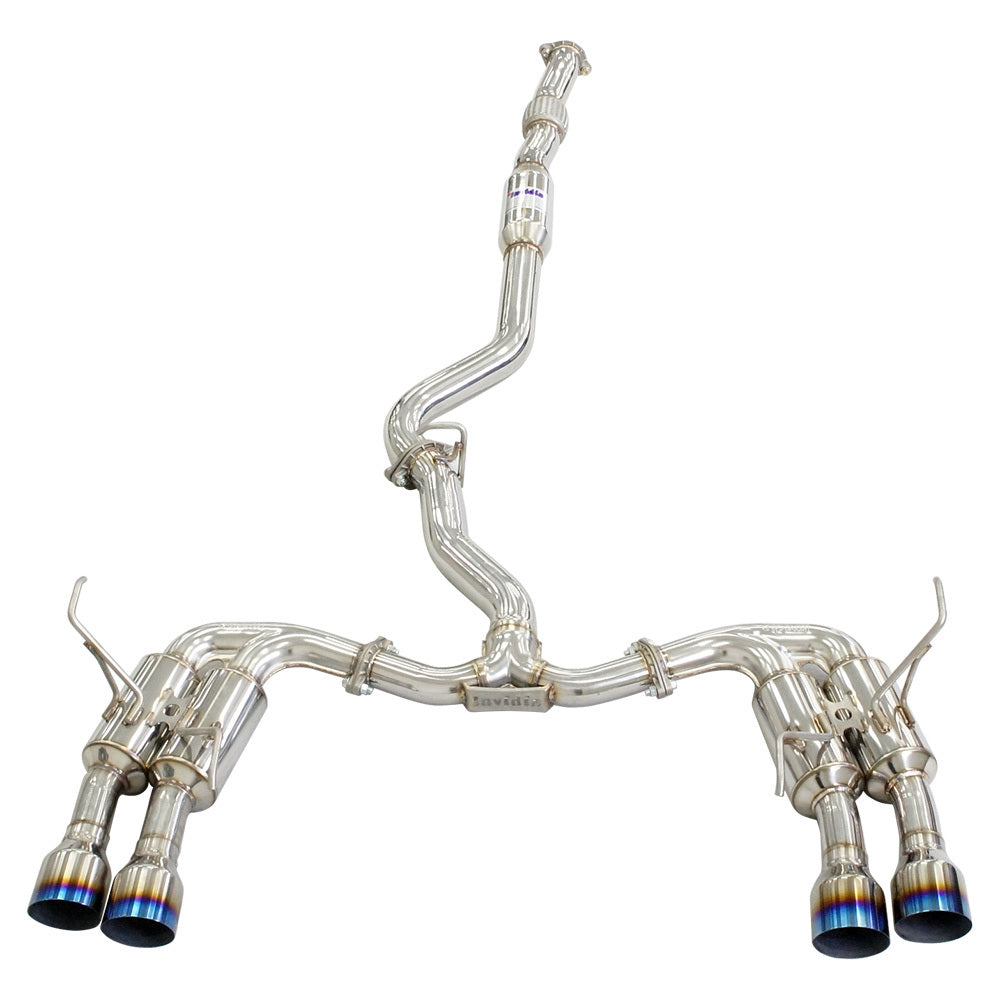 Invidia R400S Cat Back Exhaust Subaru WRX/STI 11-21 HS15STIAGM4SS