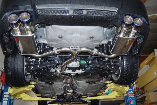 Invidia Q300 Cat Back Exhaust w/Ti Rolled Tips - Subaru WRX/STI 11-21