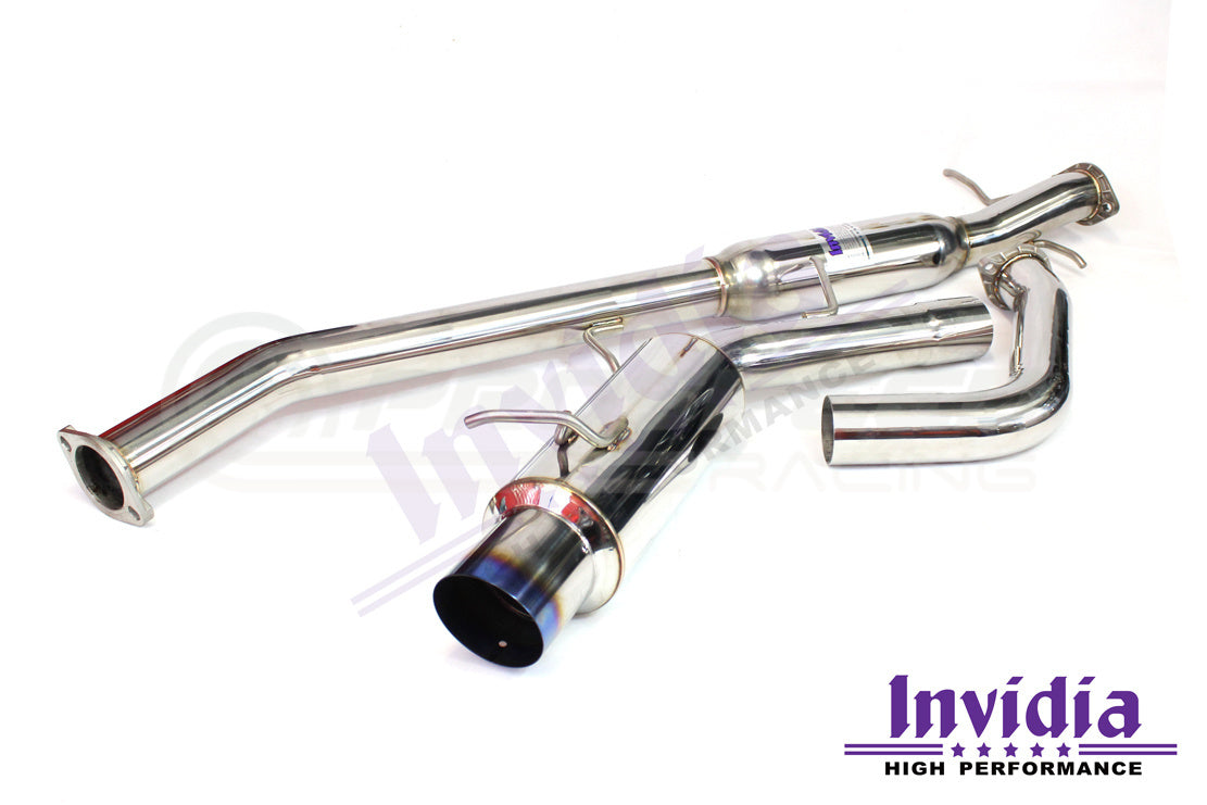Invidia N1 Cat Back Exhaust Mitsubishi Evo 4-6 CP9A HS96ML6GTT