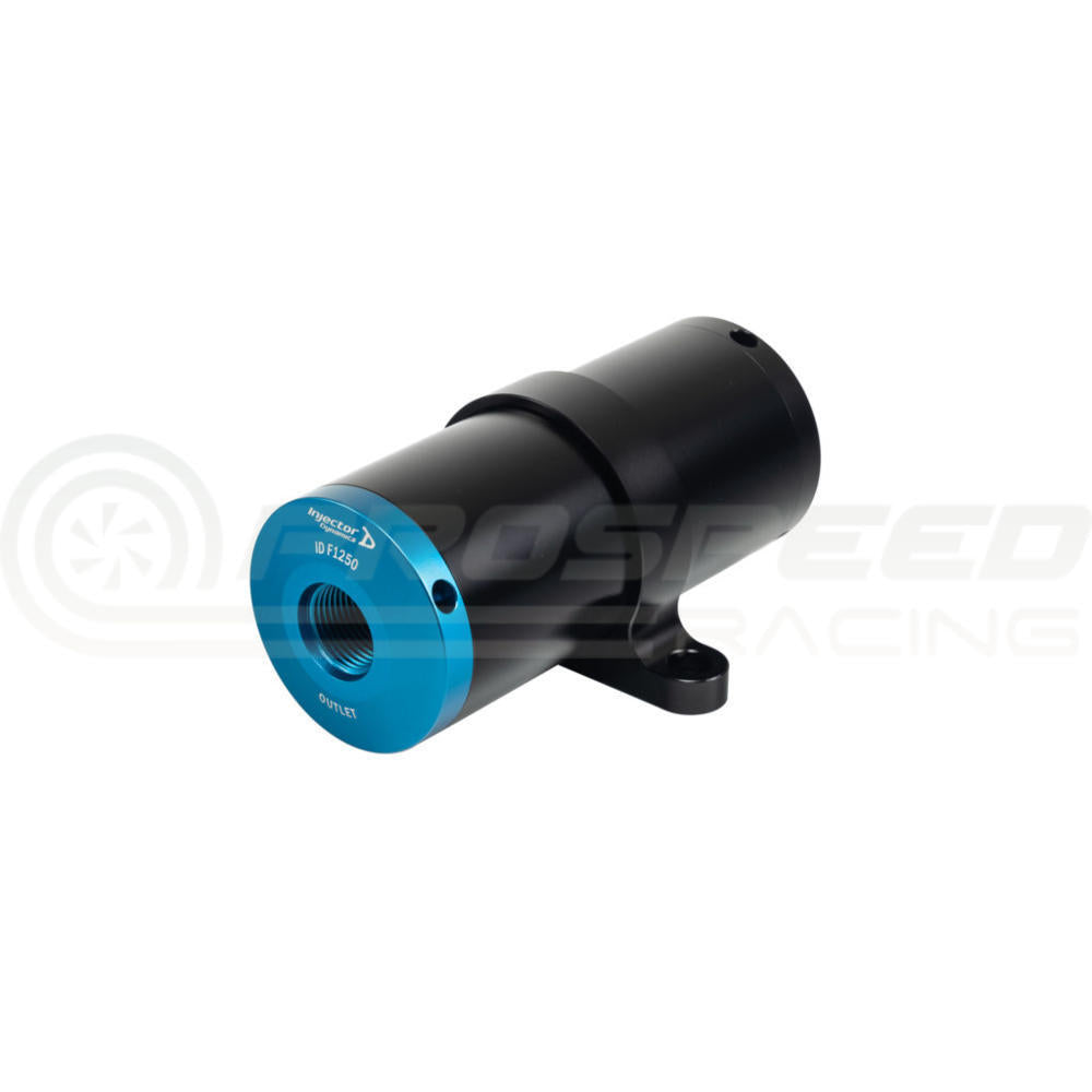 Injector Dynamics F1250 In Line Fuel Filter Kit w/Bracket