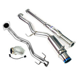Invidia N1 Turbo Back Exhaust w/Metal Matrix Cat - Mitsubishi Evo 7-9 CT9A