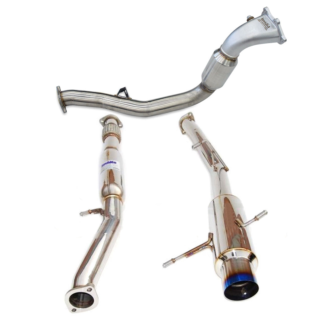 Invidia N1 Turbo Back Exhaust Subaru WRX/STI GC8 94-00 TBE-HS97SWIG2T